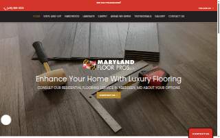 Maryland Floor Pros, LLP of Edgewood website