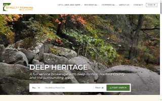 Streett Hopkins Real Estate website