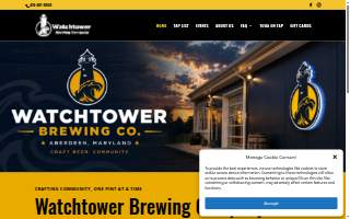 Watchtower Brewing Company of Edgewood website