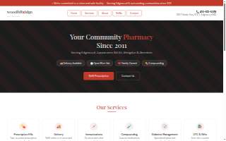 Woodbridge Pharmacy website