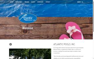 Atlantic Pools Inc website