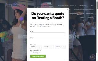 Bmore Photos Photo booths website