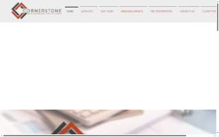 Cornerstone Accounting Solutions website