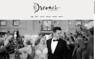 Dreamers Event Rentals website