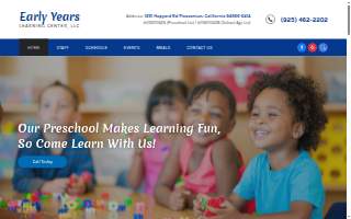 Early Years Learning Center website