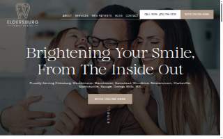 Eldersburg Family Dental website