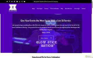 Electra Entertainment of Catonsville website