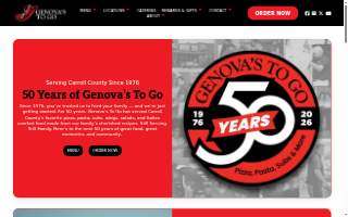 Genova's To Go website