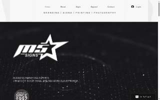 M5 Signs website