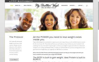 My Healthier Weigh website