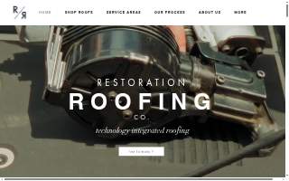 Restoration Roofing CO. of Eldersburg website