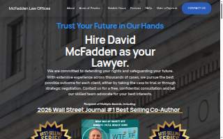 The McFadden Law Offices, LLC website