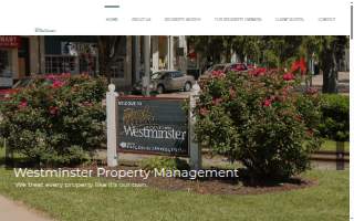 Westminster Property Management website