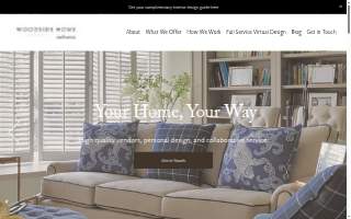 Woodside Home Interiors website
