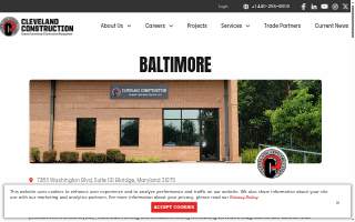 Cleveland Construction Inc website