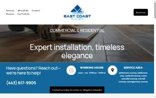 East Coast Floors LLC website