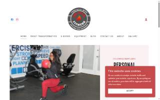 On Fiya Fitness of Elkridge website