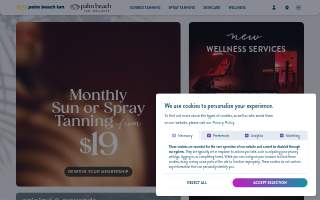 Palm Beach Tan of West Lafayette website