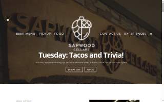 Sapwood Cellars Brewery website