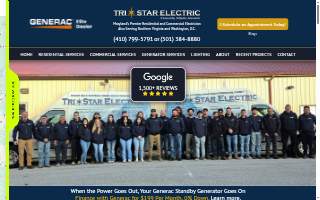 TriStar Electric of Elkridge website