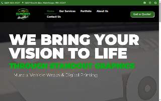US Premier Graphics of Arbutus website