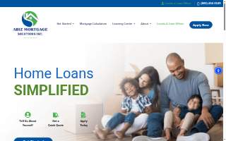 Abiz Mortgage Solutions Inc website