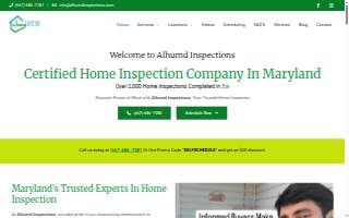 Alhumd Inspections (Ahmed-Home Inspector) website