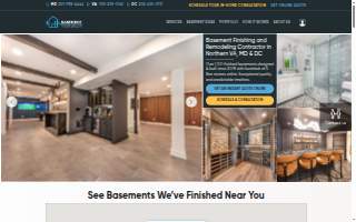 BasementRemodeling.com - Ellicott City website
