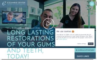 Columbia Center For Implants & Periodontics of Ellicott City website