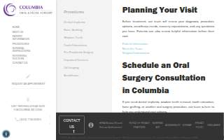 Columbia Oral and Facial Surgery Center of Ellicott City website