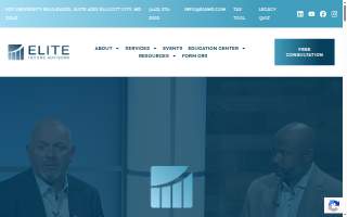 Elite Income Advisors website