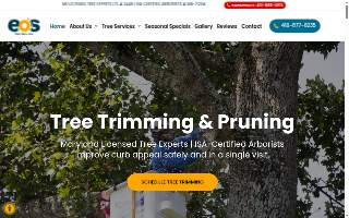 Eos Tree Services, LLC website