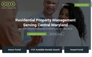 PCF Management, Inc. of Ellicott City website