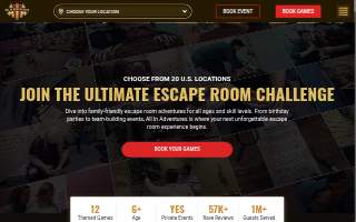 Escape the Mystery Room of Attleboro website