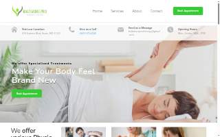 Baltimore Pro Therapy website