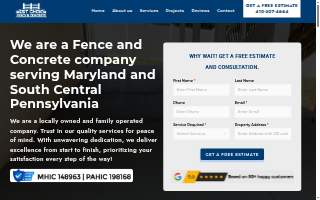 Best Choice Fence & Concrete website