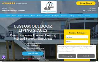 Cachet Construction Company website