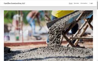 Castillos Construction, LLC website