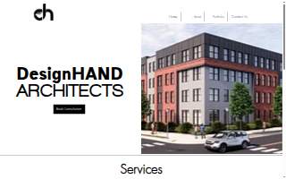 DesignHAND Architects website