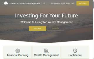 Livingston Wealth Management website