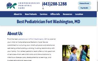Comprehensive Pediatric Care website