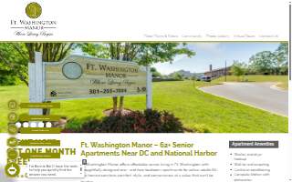 Fort Washington Manor website
