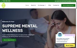 Supreme Mental Wellness LLC of Fort Washington website