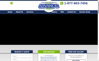 Advanced Wiring Solutions of Frederick website