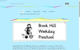 Brook Hill Weekday Preschool website