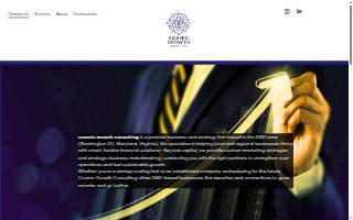 Cosmic Growth Consulting website
