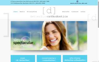 Detterline Orthodontics website