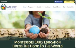 Greater Montessori School of Frederick website