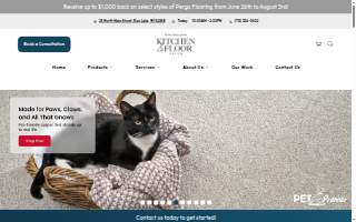 Kitchen and Bath Shop website
