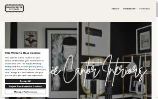 Margie Cantor Interiors of Frederick website